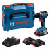 BOSCH GSR 18V-65 PROFESSIONAL Akkus fúrócsavarozó, 3× ProCORE 4.0Ah, L-Boxx 06019N3208