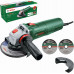 BOSCH UniversalGrind 850-125 Sarokcsiszoló + 3x Vágókorong 06033E2101