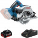 BOSCH GKS 18V-57 Akkus körfűrész + GBA 18V 4.0Ah + GAL 18V-40 0615990M42