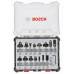 BOSCH 15 részes vegyes alakmaróbetét-készlet, 8 mm-es szárral 2607017472