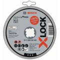 BOSCH X-LOCK Standard for Inox vágótárcsa 10db T41 125 x 22,23mm 2608619364 BOSCH X-LOCK Standard for Inox vágótárcsa 10db T41 125 x 22,23mm 2608619364