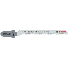 BOSCH PRO Hardwood clean curve T101AOF szúrófűrészlap, 83 mm, 5 db 2608634233