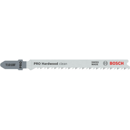 BOSCH PRO Hardwood clean T101BF szúrófűrészlap, 100 mm, 5 db 2608634234