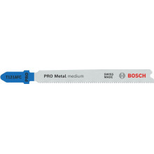 BOSCH PRO Metal medium T121AFC szúrófűrészlap, 92 mm, 5 db 2608655106