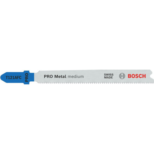 BOSCH PRO Metal medium T121AFC szúrófűrészlap, 92 mm, 5 db 2608655106