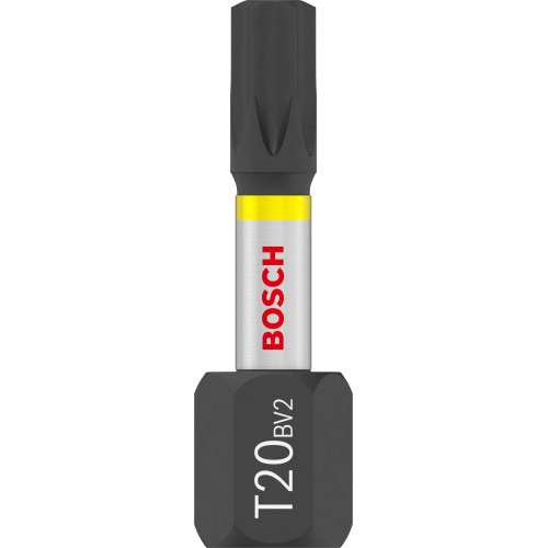 BOSCH PRO Torx Impact ütvecsavarozó fej, T20, 25 mm, Display, 10 x 25 db 2607002805