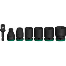 BOSCH PRO Impact Socket Set adapterrel, 1/2", standard, 7 részes 2608003032