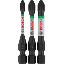 BOSCH PRO PZ Impact bit, PZ1, PZ2, PZ3, 55 mm, 3 db 2608521U57