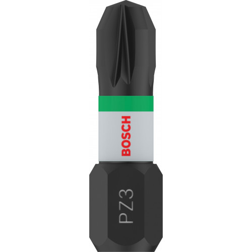 BOSCH PRO Pozidriv ütvecsavarozó fej, PZ3, 25 mm, 2 db 2608522402