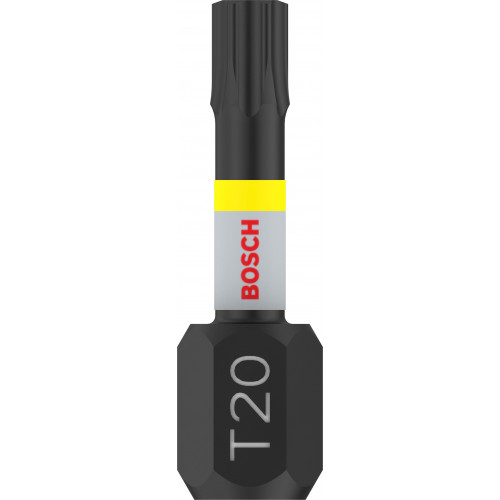 BOSCH PRO Torx ütvecsavarozó fej, T20, 25 mm, 2 db 2608522474