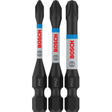 BOSCH PRO PH Impact ütvecsavarozó fej, PH1 x 55, PH2 x 55, PH3 x 55 mm, 3 db 2608522491