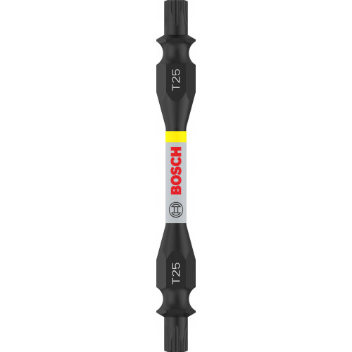 BOSCH PRO kétvégű ütvecsavarozó bit Pick and Click tokkal, T25, 65 mm 2608522541