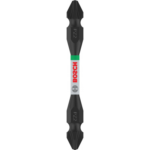 BOSCH PRO kétvégű ütvecsavarozó bit Pick and Click tokkal, PZ2, 65 mm 2608522549