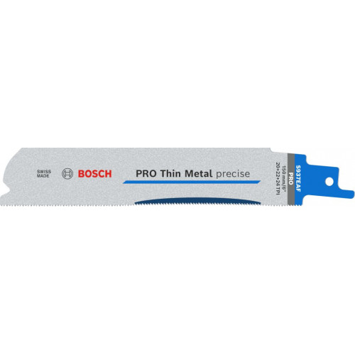 BOSCH PRO Thin Metal precise S937EAF fűrészlap, 1,1 x 25 x 150 mm, 5 db 2608658988