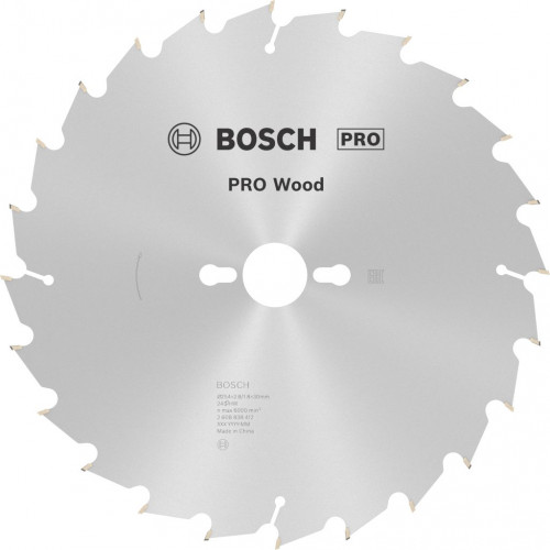 BOSCH PRO Wood körfűrészlap, 254 x 2,8 x 30 mm, T24 2608838412