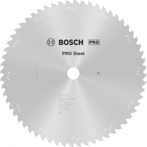 BOSCH PRO Steel körfűrészlap, vezetékes, 305 x 2,2 x 25,4 mm, T60 2608844868