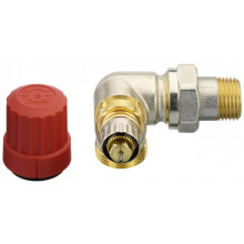 Danfoss RA-N15 Termosztatikus radiátorszelep, térsarok, balos 1/2" 013G4205