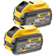 DeWALT DCB547X2-XJ Akkumulátor szett FlexVolt XR (2x3,0Ah/9,0Ah/54V/18V)