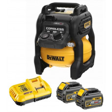 DeWALT DCC1054T2-XJ Akkus légkompresszor XR FlexVolt (10l/54V/2x6,0Ah)