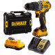 DeWALT DCD706D2-QW Akkus ütvefúró XR (57Nm/12V/2x2,0Ah) Tstak