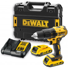 DeWALT DCD777D2T-QW Akkus fúró-csavarozó XR (65Nm/18V/2x2,0Ah) Tstak