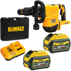 DeWALT DCH892X2-QW Akkus vésőkalapács SDS-Max 13,3J XR FlexVolt (54V/2x9,0Ah) Tstak