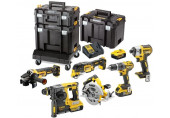 DeWALT DCK685P3T-QW DCD796+DCF887+DCH273+DCG405+DCS570+DCS355+(18V/3x5,0Ah)+3x Tstak