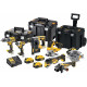 DeWALT DCK755P3T-QW DCD796+DCF887+DCH273+DCG405+DCS570+DCS355+DCS334 (18V/3x5,0Ah) 3xTstak