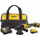 DeWALT DCM848P2-QW Akkus Polírozógép 125mm XR (18V/2x5,0Ah) Táska