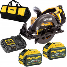 DeWALT DCS577T2-QW Akkus kézi körfűrész XR FlexVolt (190mm/54V/2x6,0Ah) Táska