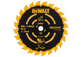 DeWALT DT1669-QZ Extreme Speciális körfűrészlap 184x16mm, 24 fog, WZ 7°