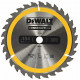 DeWALT DT1940-QZ Contruction Körfűrészlap kézi körfűrészekhez 184x16mm, 30 fog WZ 10°