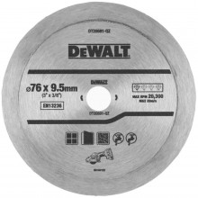 DeWALT DT20591 Vágókorong 76 mm gyémánttárcsa csempéhez