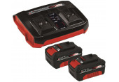 Einhell Akkumulátor + töltő (18V/2x4,0Ah) & Twincharger Kit 1 PXC 4512112