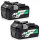 HiKOKI BSL36A18X Akkumulátor készlet MultiVolt (2x18-36V/2,5-5,0Ah) 380205