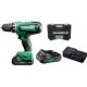 HiKOKI DS18DFWCZ Akkus fúró-csavarozó (18V/2x2,0Ah) koffer
