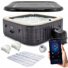 INTEX Pure Spa Greystone Deluxe 6 személyes januzzi 28452NP