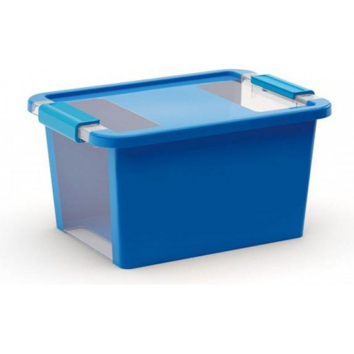 KIS BI BOX S 11L 36,5x26x19cm kék/átlátszó