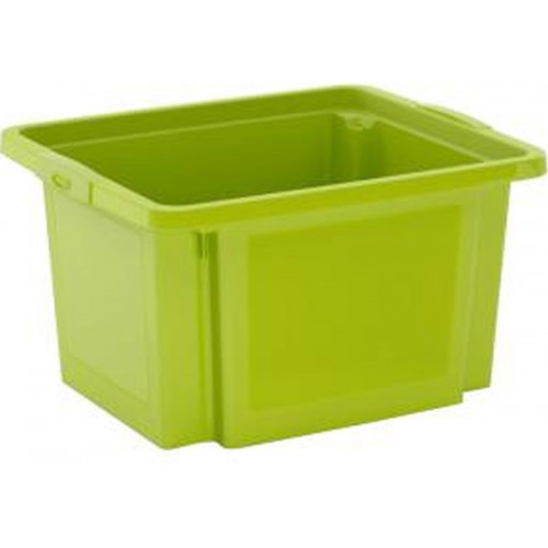 KIS H BOX 25L Tároló 42x35x23cm zöld