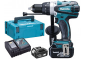 Makita DHP458RTJ Akkus ütvefúró-csavarbehajtó Li-ion, LXT, 18V, 2 x 5,0 Ah, Makpac