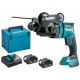 Makita DHR182RTJ Akkus SDS-Plus fúró-vésőkalapács Li-ion LXT (2x5,0Ah/18V) Makpac