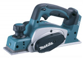 Makita DKP180Z Akkus gyalu Li-ion 18V, akku és töltő nélkül