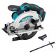 Makita DSS610Z Akkus körfűrész Li-ion LXT (18V/165mm/akku és töltő nélkül)