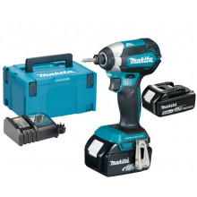 Makita DTD153RTJ Akkus ütvecsavarozó 1/4" Li-ion (2x5,0Ah/18V/170Nm) Makpac 2