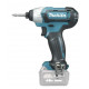 Makita TD110DZ Akkus ütvecsavarozó 1/4"  Li-ion CXT 10,8/12V, akku és töltő nélkül