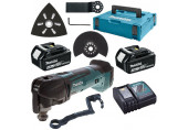 Makita DTM51RFJX1 Akku MultiTool gép 18V 2 x 3,0Ah + Akcesoria + Suitcase Makpac