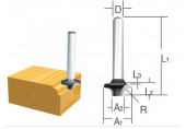 Makita D-09357 Kerekítő marókés, 6mm