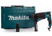 Makita HR2630T fúró -vésőkalapács SDS-Plus (800W/2,4J) kofferben