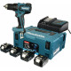 Makita DDF459RF4J Akkus fúró-csavarbehajtó Li-ion LXT (4x3,0Ah/18V) MAKPAC