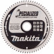 Makita B-29474 Specialized körfűrészlap, 216x30mm 72Z